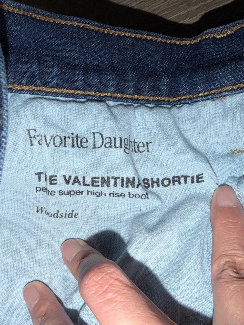Favorite Daughter The Valentina Shortie Bootcut Jeans – Size 27 - Picture 7 of 12